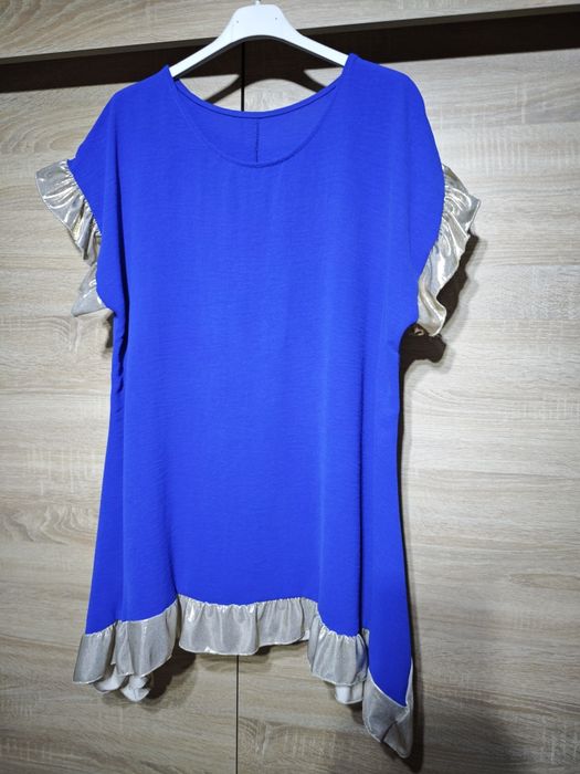 Nowa bluzka chabrowa viscoza new collection roz L-xxl