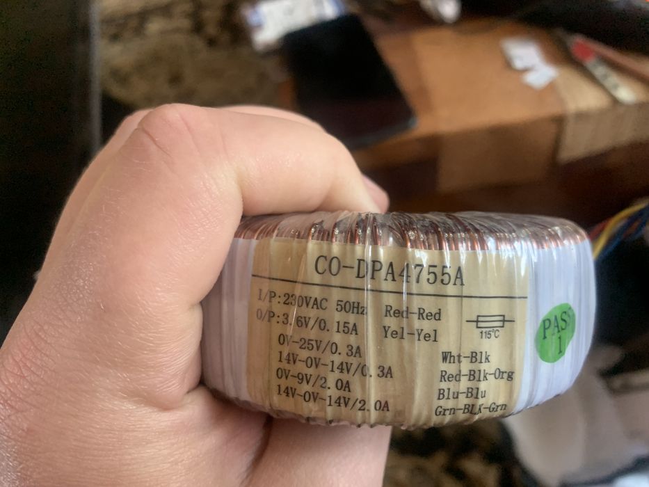 Трансформатор двуполярный тороидальный CO-DPA4755А