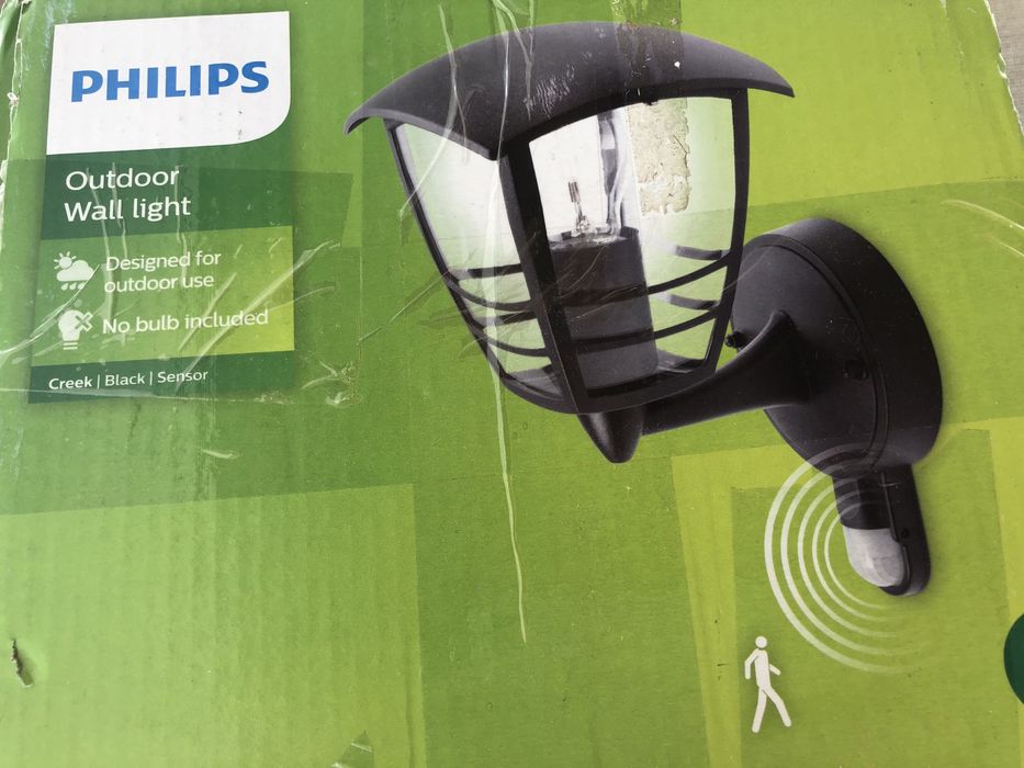 Novo Philips MyGarden sensor deteçao candeeiro