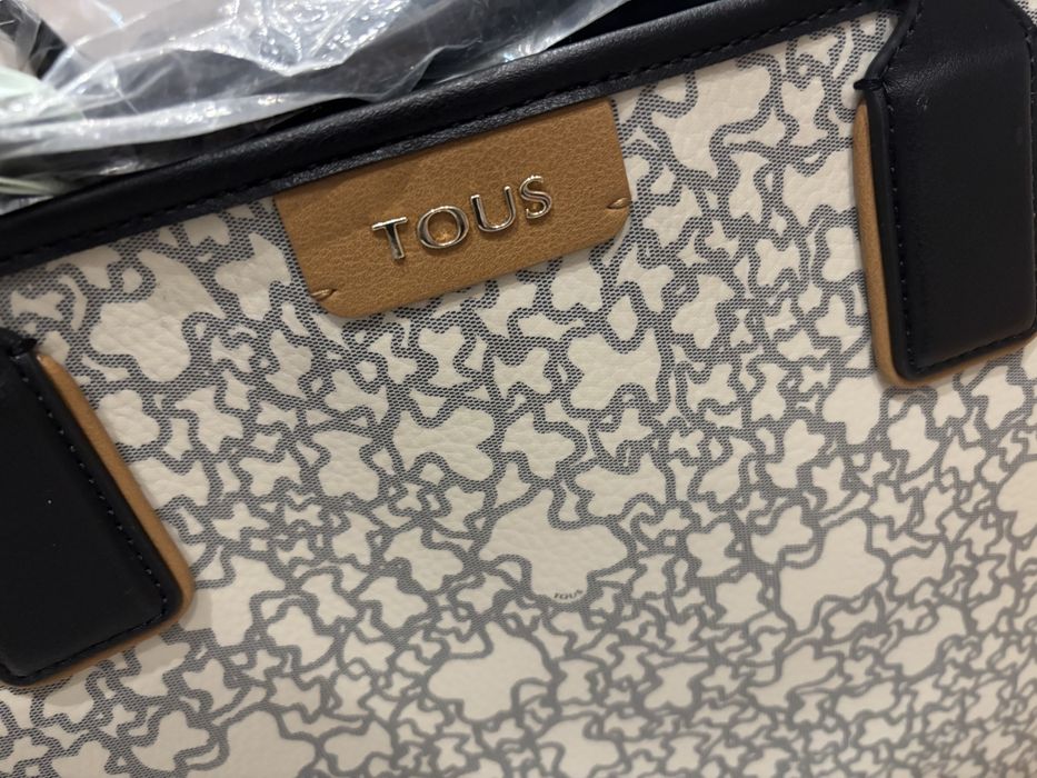 Tous Kaos Mini - torebka Campazo XL beżowa- NOWA ORYGINAŁ! METKI FOLIA