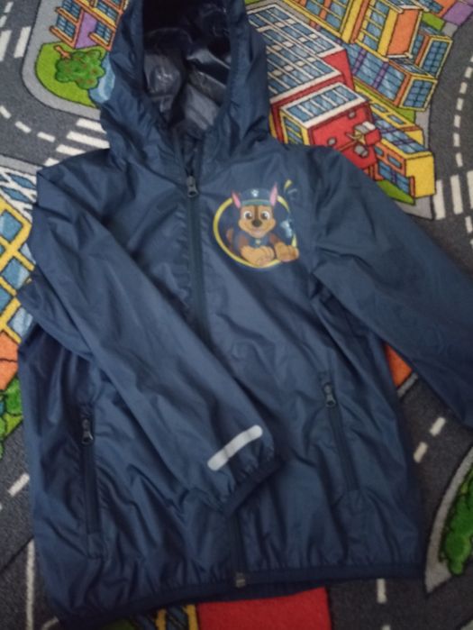 Kurtka przeciwdeszczowa psi patrol