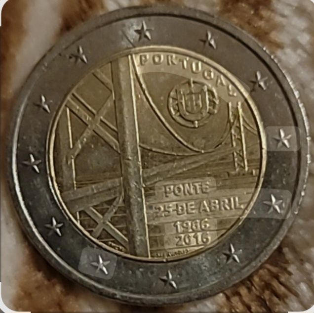 Moeda 2€, Portugal 2016