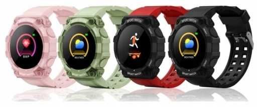NOWY Wodoodporny wielofunkcyjny smartwatch opaska zegarek smartband