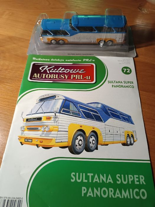 Kultowe autobusy PRL nr 72 sultana super Panoramico