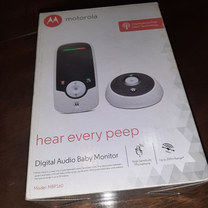 Motorola Mbp160 Motorola Hear Every Peep Baby Monitor Motorola