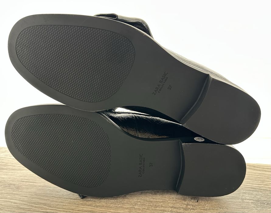 ZARA лофери шкіряні