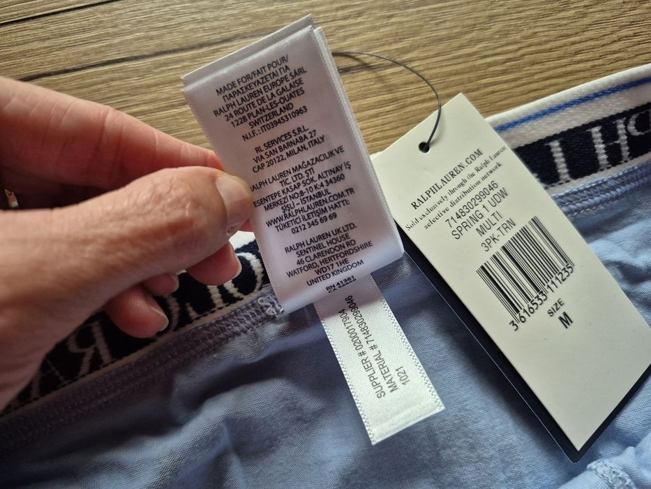 Bokserki Męskie 3pak Ralph Lauren M
