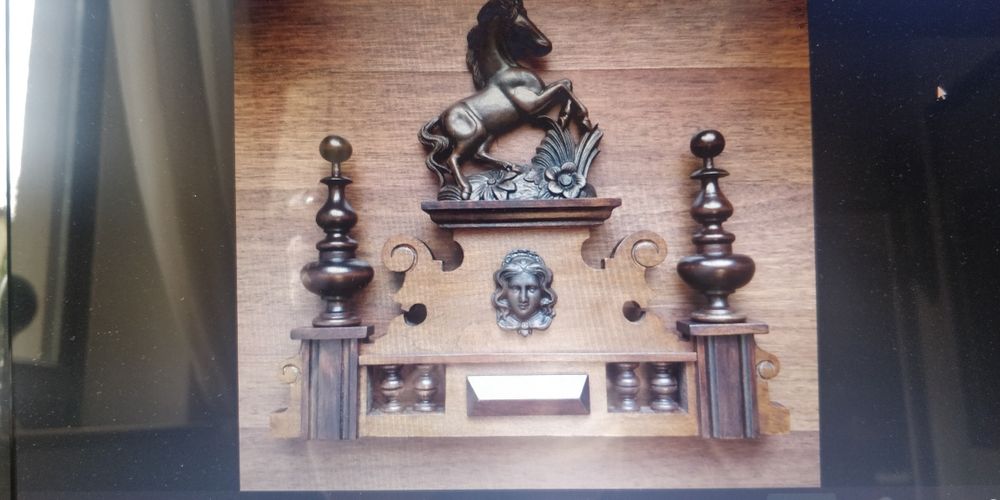 Korona 38 cm z koniem