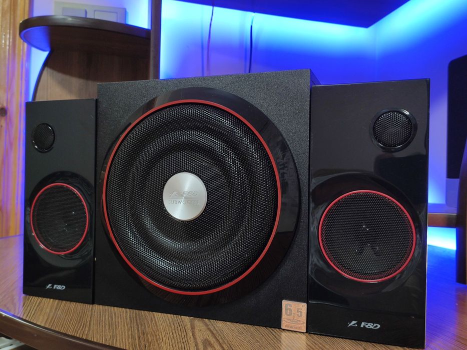 Акустична система 2.1 F&D A333u мультимедіа сабуфер аудіо колонки