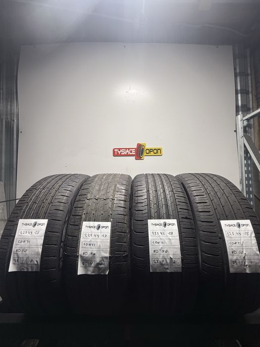 Opony letnie demo 225/45/18 continental ecocontact 6 ev dot 2025