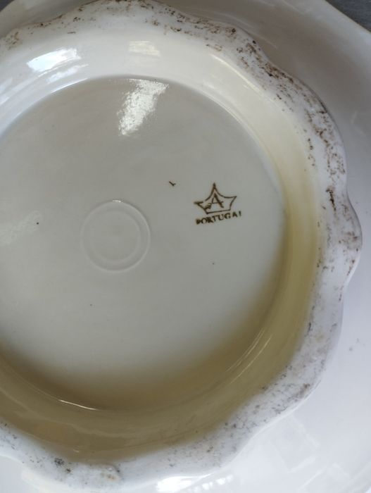 Prato em porcelana