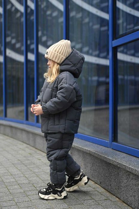 Зимовий костюм для дівчинки, розміри на рости 104-128