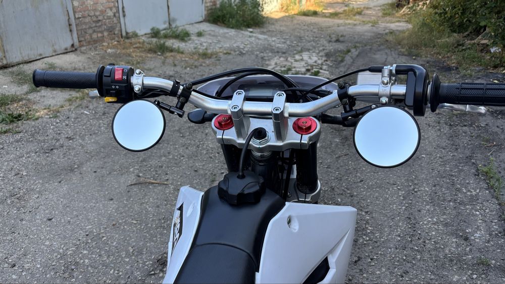 Мото зеркала круглі supermoto enduro зеркала на мотоцикл kovi geon