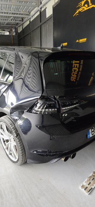VW golf 7R salvado