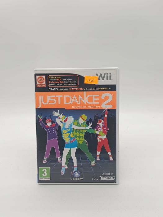 just dance 2 nintendo wii pudełkowa
