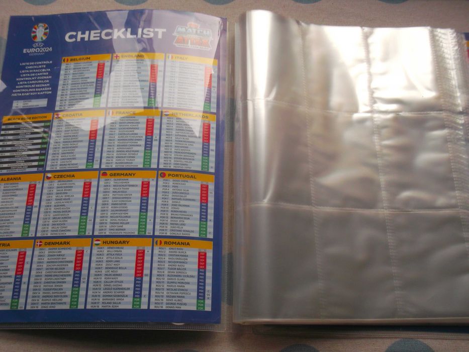 Arquivador do Euro 2024 com capacidade para 576 cartas