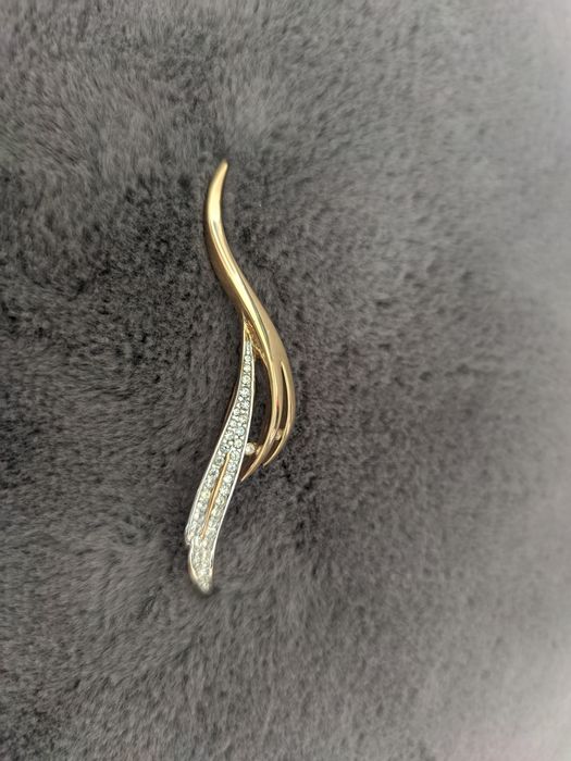 Винтажная шикарная брошь Attwood and Sawyer 'A&S'