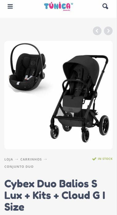 Cybex Duo Balios S Lux