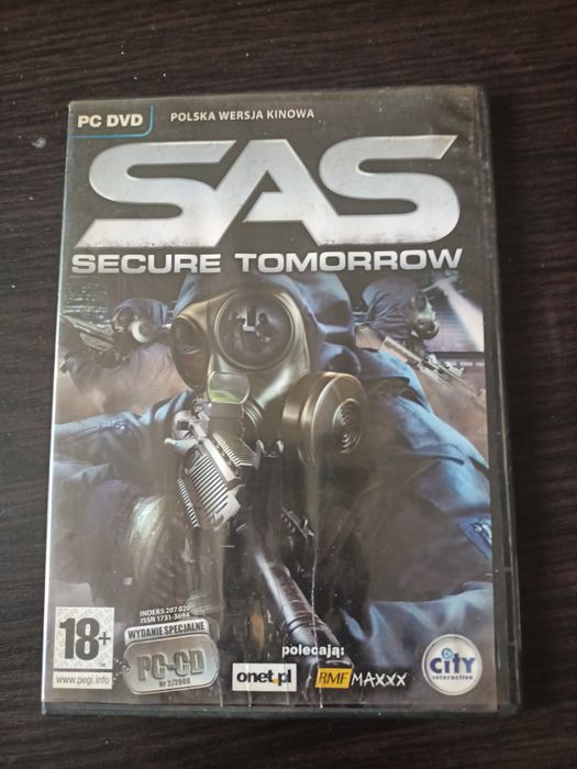 Gra PC SAS Secure Tomorrow 20 zł.