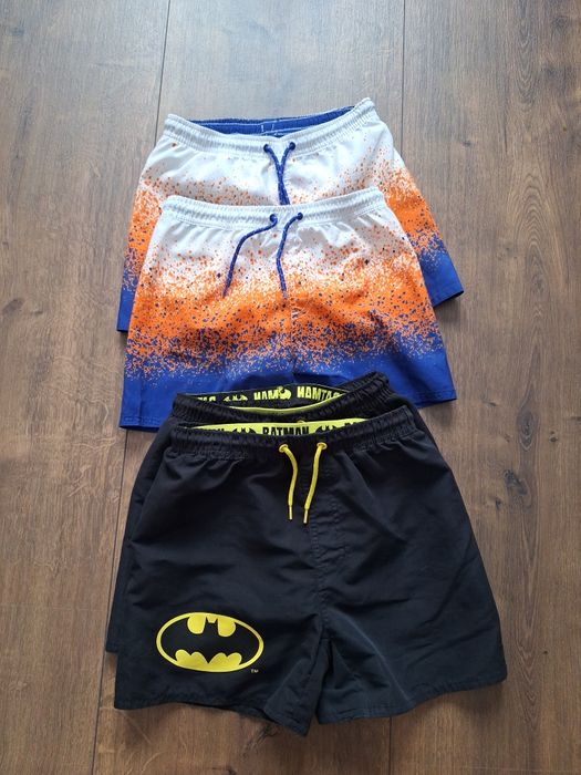 Spodenki kąpielowe dla bliźniaków rozm. 128/134