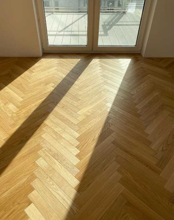 Jodełka klasyczna 10x68x500 Natur, Lakier [18,5 m2 ]