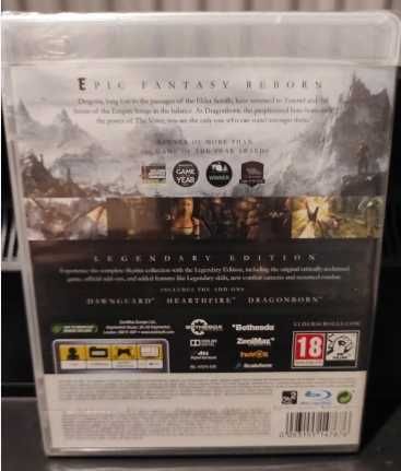 Skyrim The Elder Scrolls PS3 8novo selado)