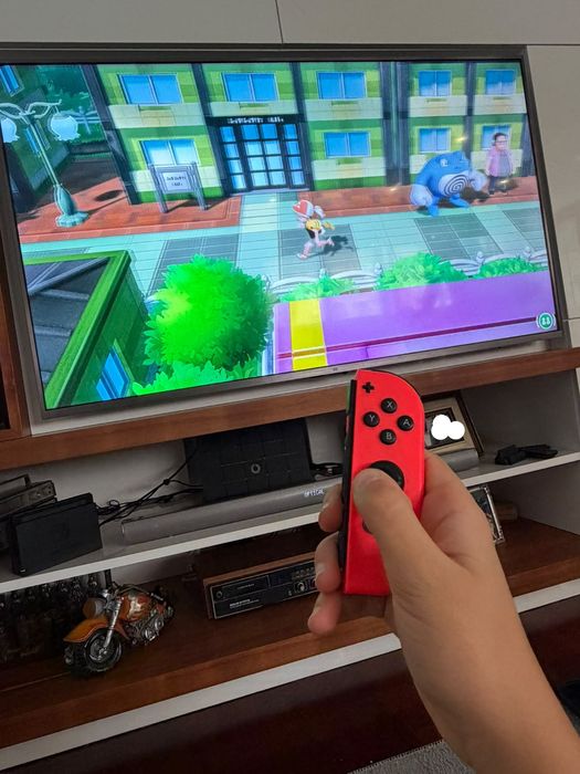 Nintendo Switch + jogos + acessórios