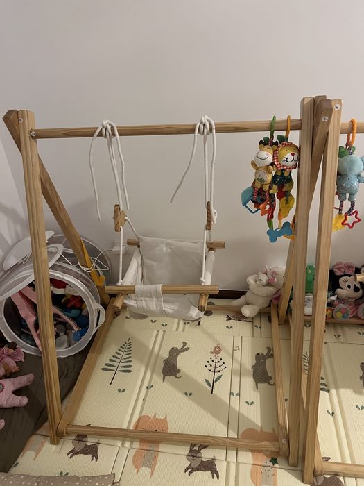 Baloiço Montessori portátil para bebés