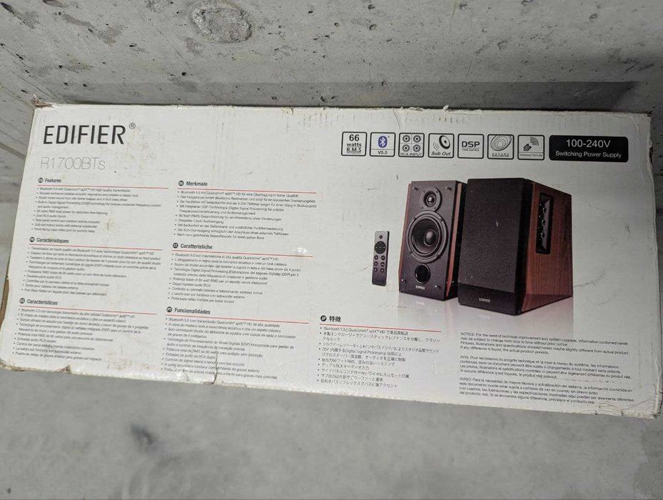 Głośniki Edifier R1700BT (Bluetooth, pilot)