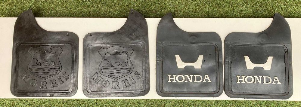 palas de roda antigas em borracha, nunca usadas