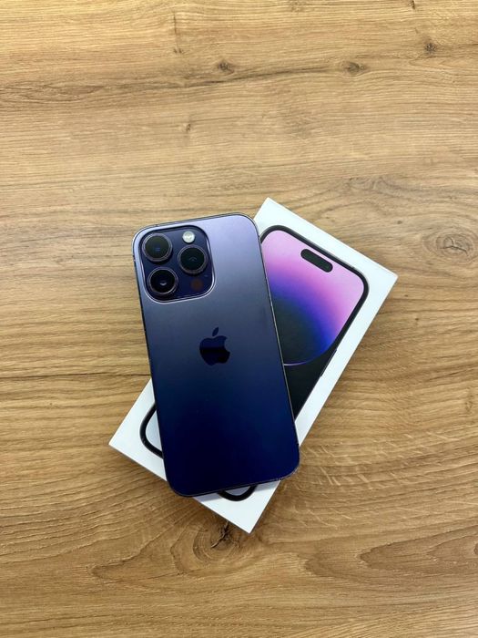 iPhone 14 Pro Purple, black Neverlock фізична сім на подарунок