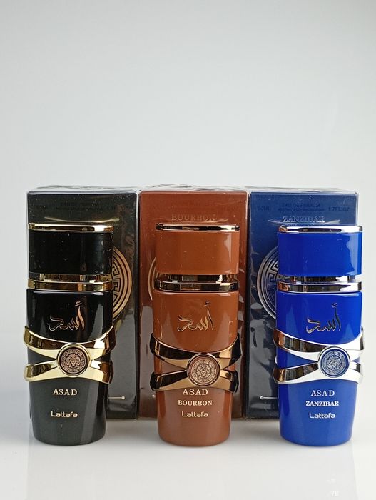 Zestaw perfum Lattafa Asad 3x50ml