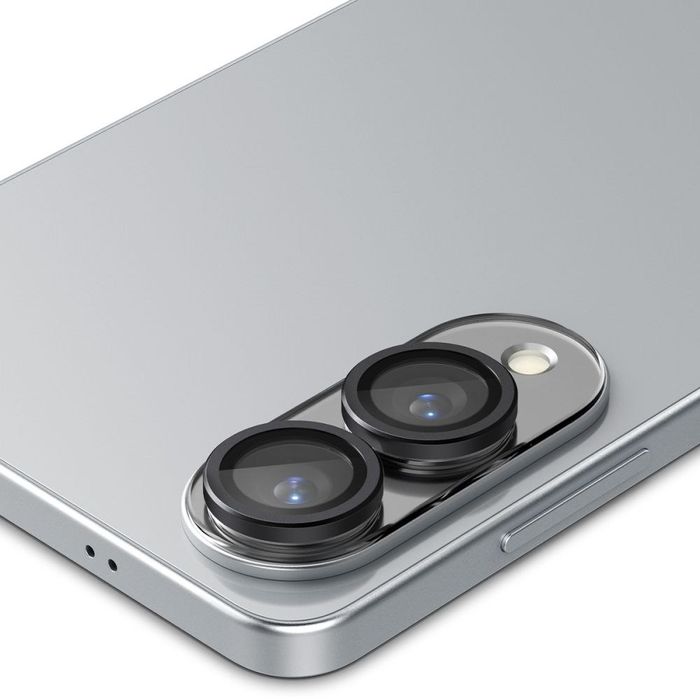 OSŁONA APARATU SPIGEN OPTIK PRO GLAS.TR "EZ FIT" CAMERA PROTECTOR 2-PACK GALAXY S25 EDGE BLACK