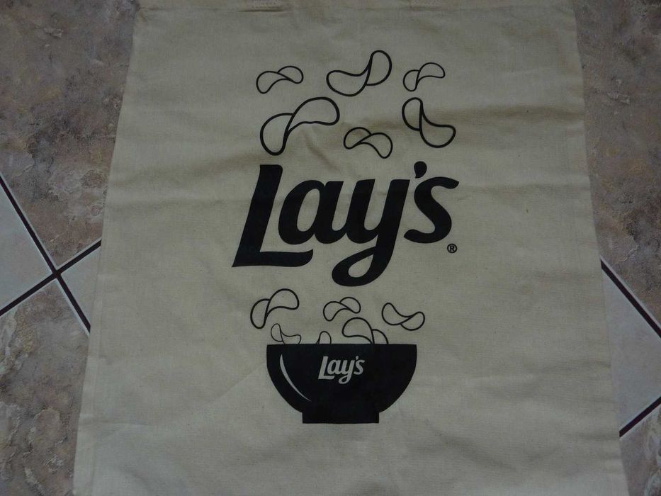 Extra eco torba siatka zakupowa logowana LAY`S LAYS