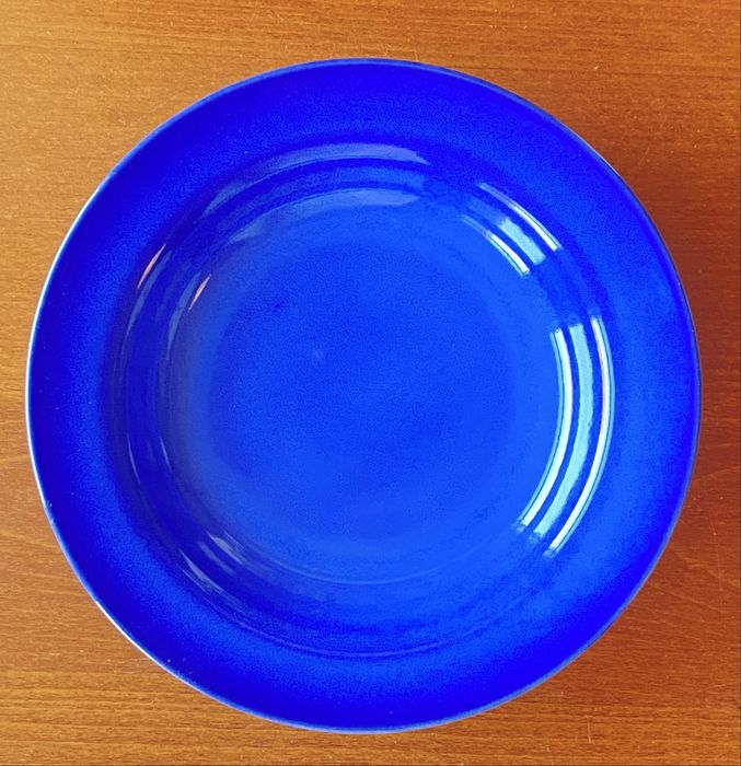 Prato Fundo Gres Azul Zara Home NOVO