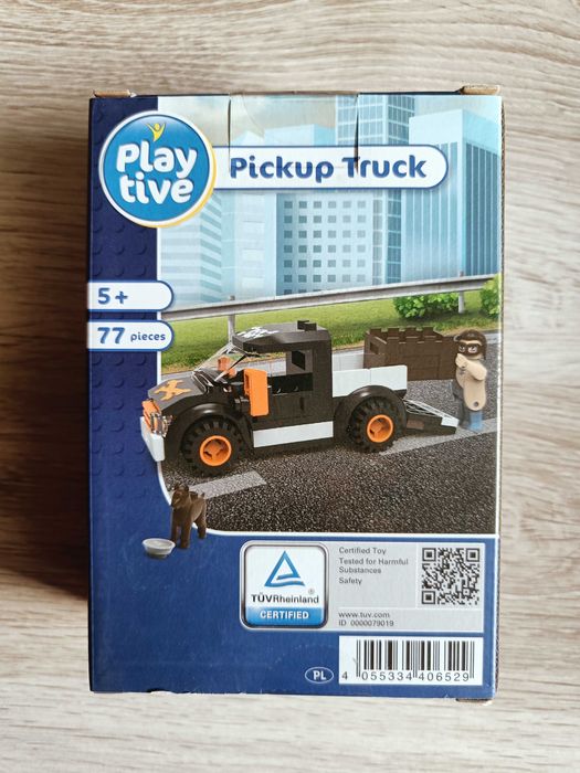 NOWY Zestaw klocków Playtive ciężarówka pickup