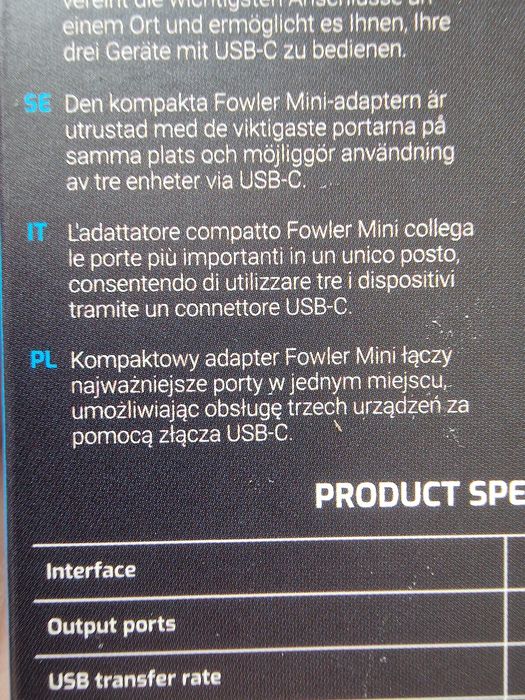 Natec USB-C Multi-Port Adapter