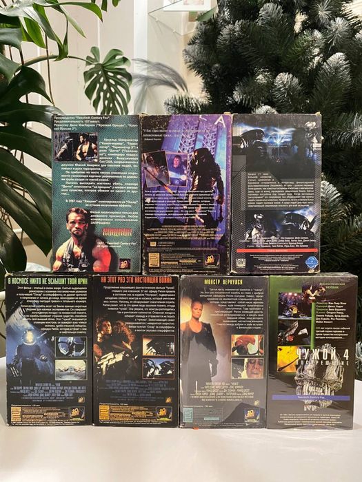 Продам відеокасети культових кінофраншиз, видеокассеты, VHS