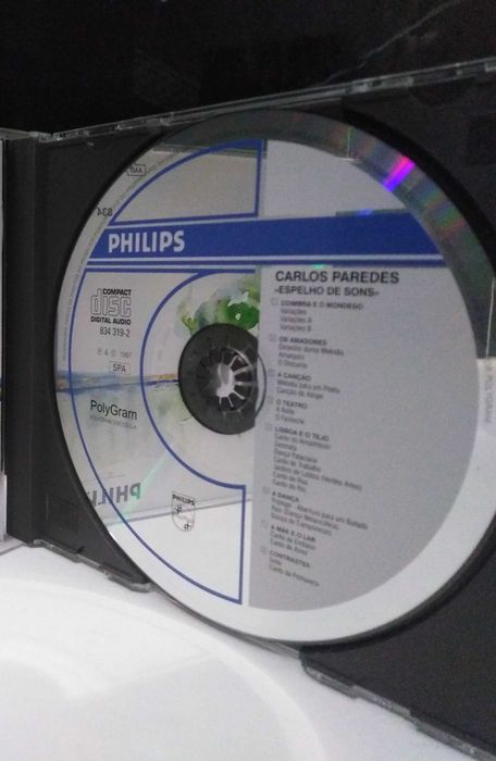 Cd Carlos Paredes - Espelho de sons.