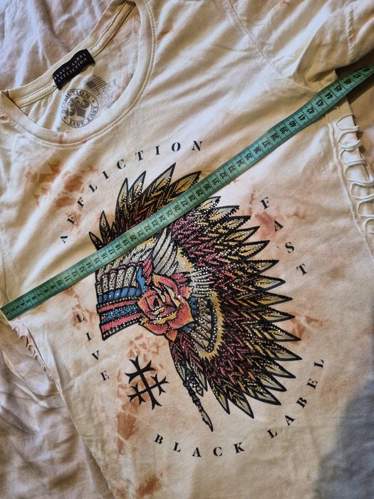 Bluzka t-shirt Affliction damska M