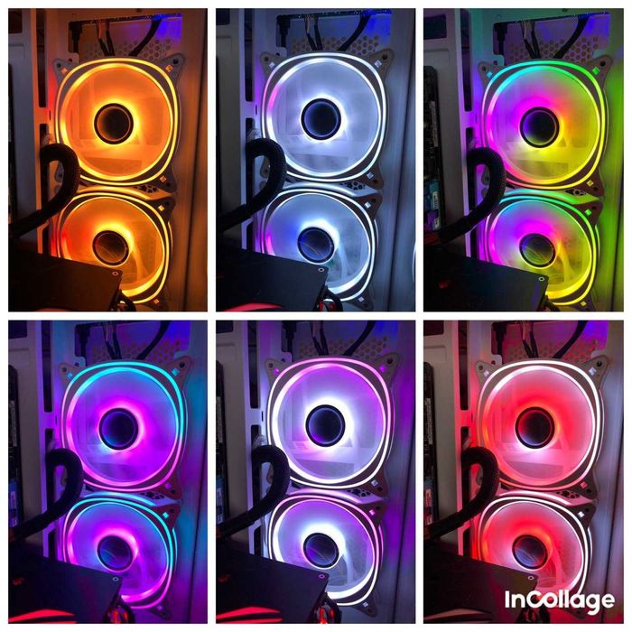 Набір ARGB вентиляторів 120мм для корпусів