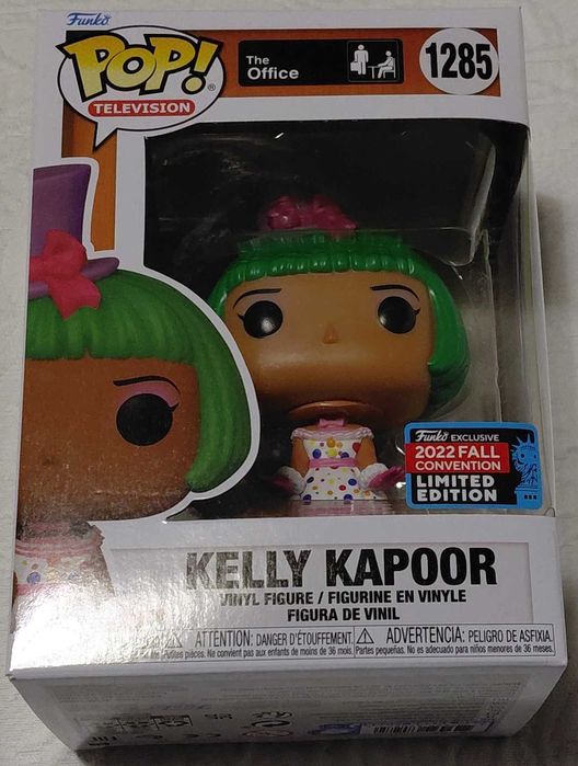 funko pop the office 1285 kelly kapoor 2022 fall convention