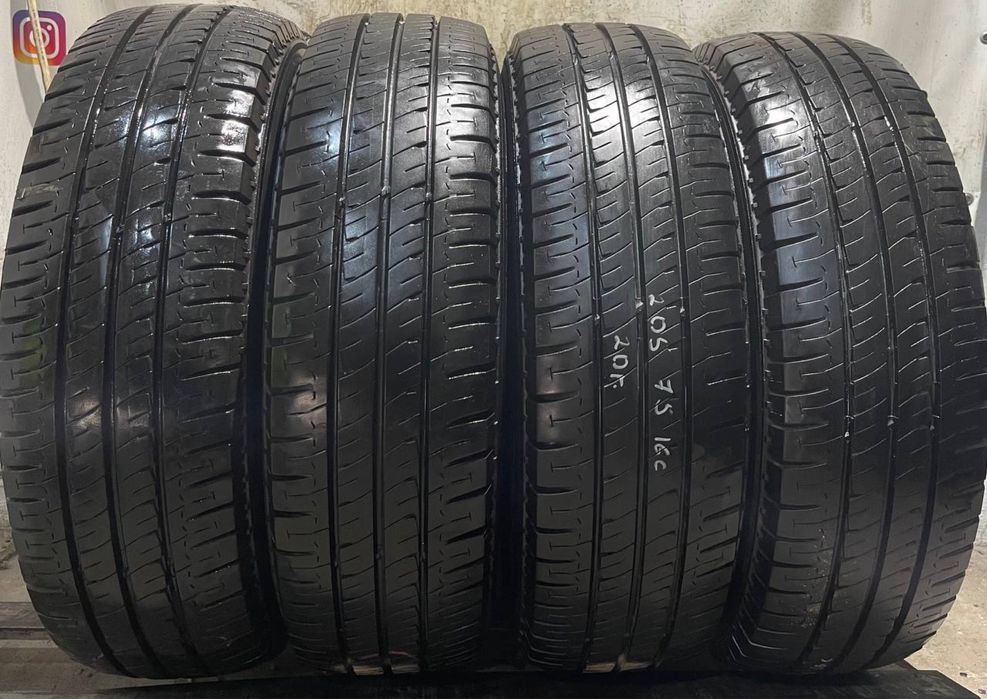Шины б у 205/75R16C MICHELIN AGILIS лето