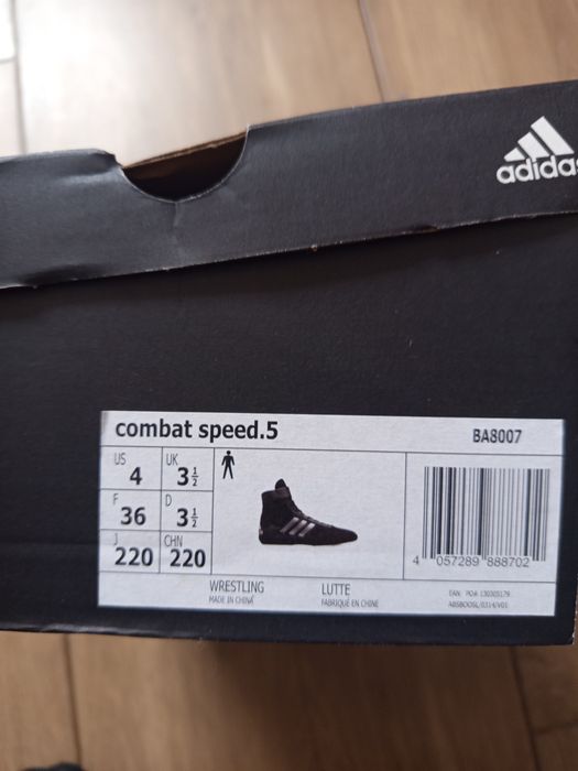 Buty zapaśnicze, bokserskie Adidas Combat Speed.5 roz.36
