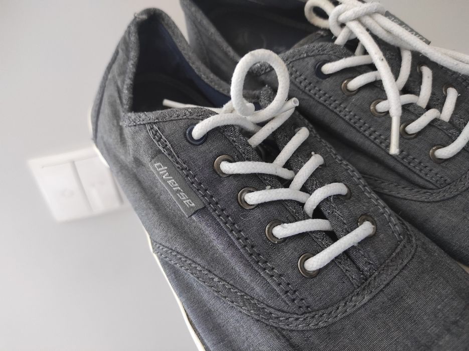 Szare buty męskie trampki tenisówki 44 Diverse