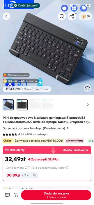 Klawiatura Bluetooth
