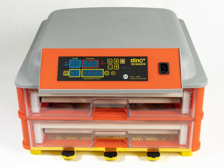 INKUBATOR AUTOMATYCZNY DINO DO 92 JAJ wylęgarka klujnik Instrukcja PL
