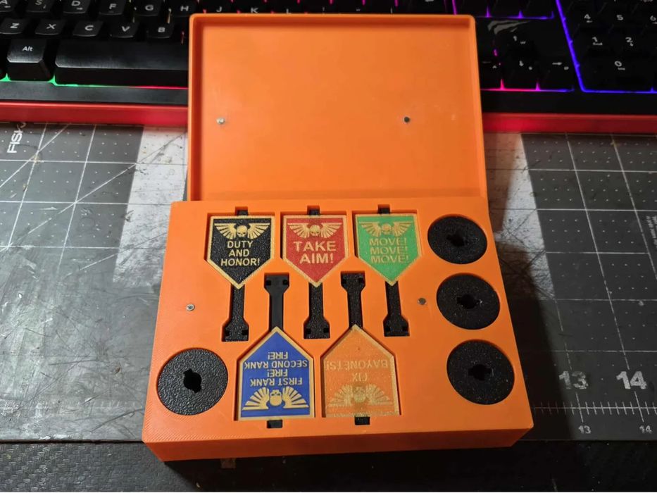 Caixa de Arrumação para Bandeiras Astra Militarum