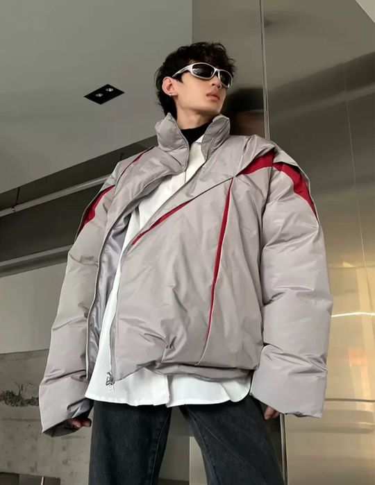 Oversize Пуховик Zara