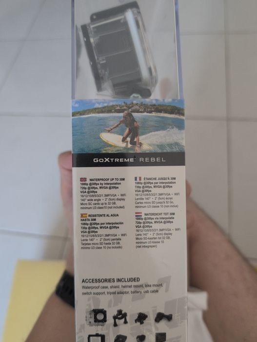 Câmara GoXtreme Rebel Wi-Fi